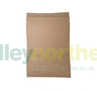 front view of the brown paper bags