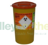 Sharpsguard Orange Sharps Bin DD442NROLR