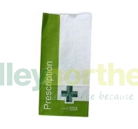 front view of the NHS prescriptions bags