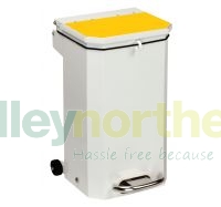 Sunflower 20L Metal Bin SUN-BIN20/YELLOW