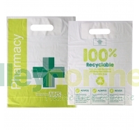 front look of the NHS heavy duty carrier bag