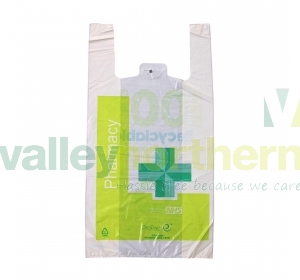 front look of the NHS plastic carrier bag