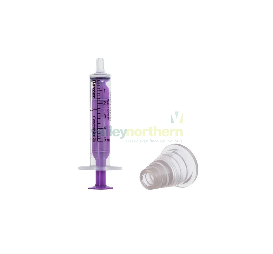 Purple Syringes - Baxa Brand 5ml - Valley Northern Limited